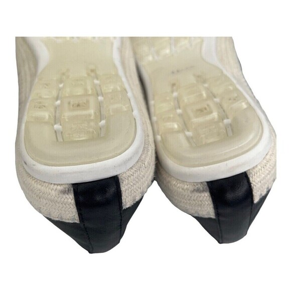 Blondo Bella Leather Espadrilles Women’s Size 9.5 Black Slip-On Flat Shoes - Picture 9 of 12